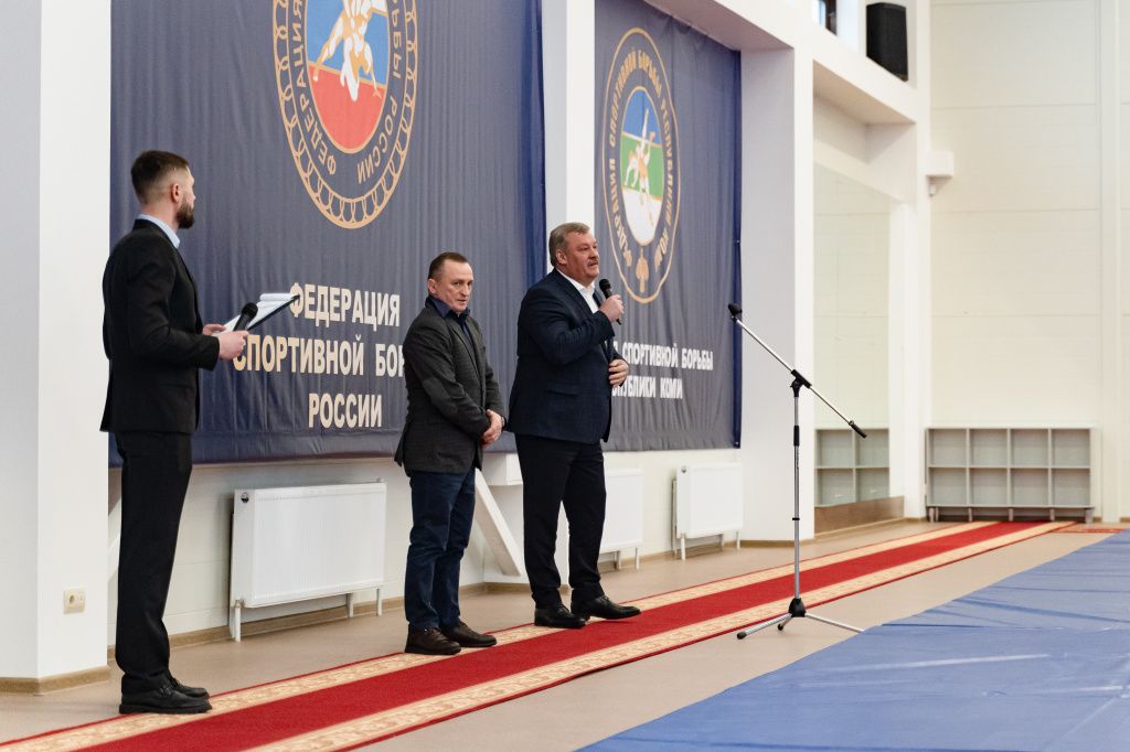 Глава Коми Гапликов выступил на открытии спортивного центра Ошпи в Выльгорте