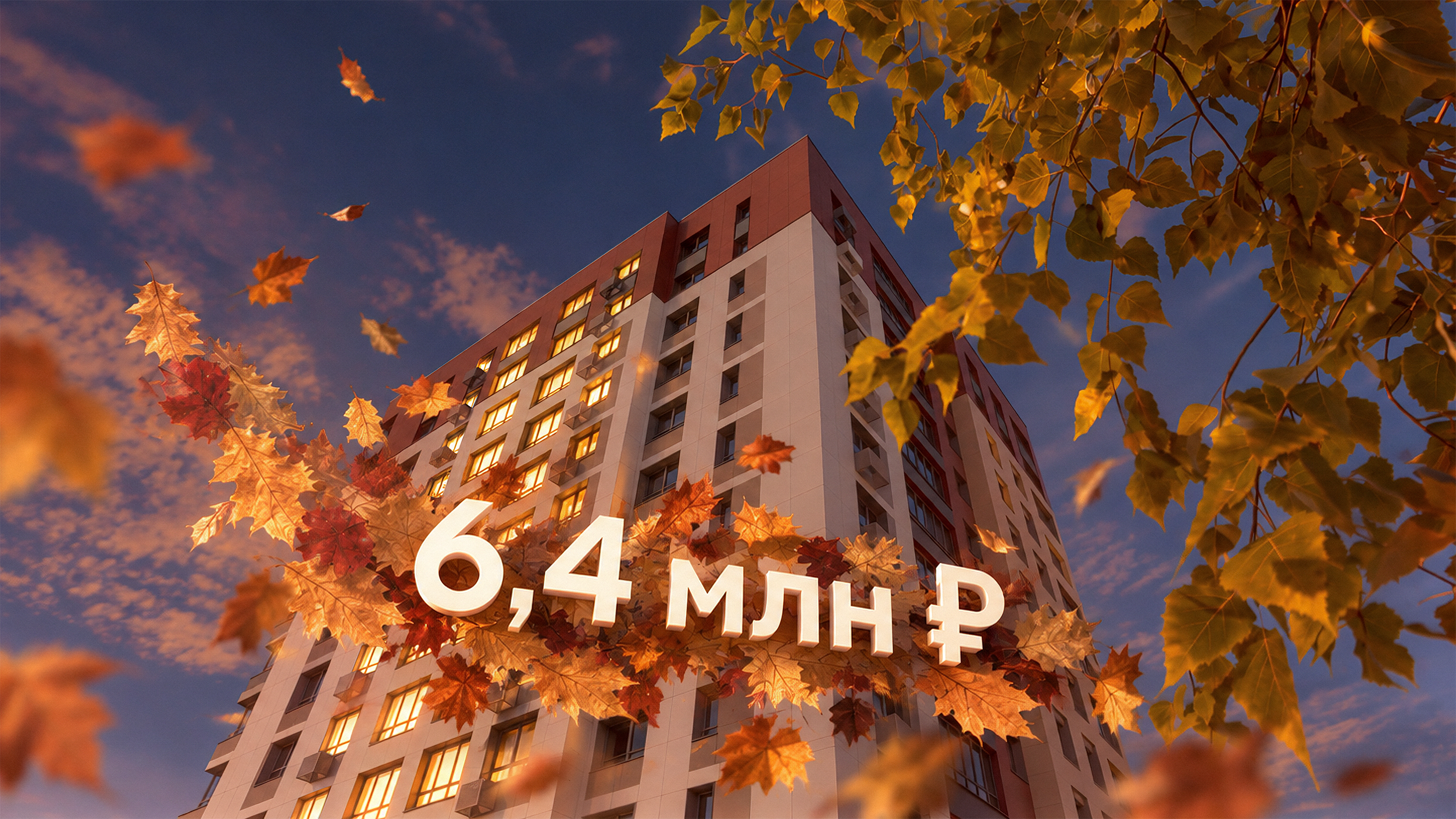 Этажи разные. Виды разные. Цена одна.